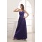 Elegant Handmade Flowers Satin A-Line Sweetheart Bridesmaid Dresses 02010025