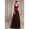 Elegant Sleeveless Chiffon Silk like Satin V-Neck Bridesmaid Dresses 02010026