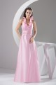 Floor-Length A-Line Halter Sleeveless Ruched Long Pink Bridesmaid Dresses 02010030 Floor-Length A-Line Halter Sleeveless Ruched Long Pink Bridesmaid Dresses 02010030