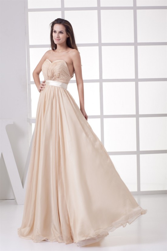 Floor-Length Chiffon Silk like Satin A-Line Long Bridesmaid Dresses 02010032 Floor-Length Chiffon Silk like Satin A-Line Long Bridesmaid Dresses 02010032