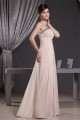 A-Line Floor-Length One-Shoulder Sleeveless Beaded Long Bridesmaid Dresses 02010042