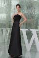 Floor-Length Sleeveless Long Black Best Bridesmaid Dresses 02010044