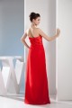 Floor-Length Sleeveless Long Red Bridesmaid Dresses 02010045