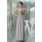 Floor-Length Sleeveless Handmade Flowers Long Best Bridesmaid Dresses 02010046