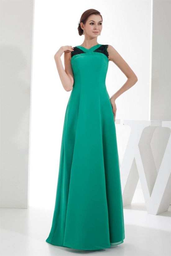 Floor-Length Sleeveless Portrait Chiffon Lace Best Bridesmaid Dresses 02010047 Floor-Length Sleeveless Portrait Chiffon Lace Best Bridesmaid Dresses 02010047
