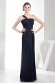 Floor-Length Strapless Sheath/Column Long Navy Blue Chiffon Bridesmaid Dresses 02010048 Floor-Length Strapless Sheath/Column Long Navy Blue Chiffon Bridesmaid Dresses 02010048