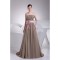 A-Line Floor-Length Strapless Sleeveless Long Bridesmaid Dresses 02010050