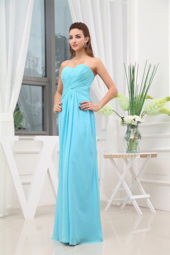 Floor-Length Sweetheart Sleeveless Sheath/Column Long Blue Bridesmaid Prom/Formal Evening Dresses 02010052 Floor-Length Sweetheart Sleeveless Sheath/Column Long Blue Bridesmaid Prom/Formal Evening Dresses 02010052