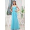 Floor-Length Sweetheart Sleeveless Sheath/Column Long Blue Bridesmaid Prom/Formal Evening Dresses 02010052
