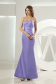 Trumpet/Mermaid Floor-Length Sleeveless Satin Long Bridesmaid Dresses 02010055