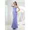 Trumpet/Mermaid Floor-Length Sleeveless Satin Long Bridesmaid Dresses 02010055