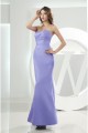 Trumpet/Mermaid Floor-Length Sleeveless Satin Long Bridesmaid Dresses 02010055