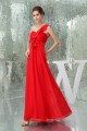 One-Shoulder A-Line Chiffon Sleeveless Draped Best Long Red Bridesmaid Dresses 02010064 One-Shoulder A-Line Chiffon Sleeveless Draped Best Long Red Bridesmaid Dresses 02010064
