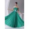 A-Line One-Shoulder Chiffon Floor-Length Best Bridesmaid Dresses 02010069