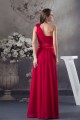 A-Line One-Shoulder Sleeveless Ruffles Floor-Length Best Bridesmaid Dresses 02010075 A-Line One-Shoulder Sleeveless Ruffles Floor-Length Best Bridesmaid Dresses 02010075
