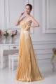 Sheath/Column Beading Strapless Floor-Length Long Bridesmaid Dresses 02010086