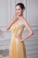 Sheath/Column Beading Strapless Floor-Length Long Bridesmaid Dresses 02010086
