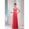 Sheath/Column Chiffon Criss Cross Long Bridesmaid Dresses 02010087