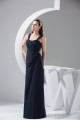 Sheath/Column Simple Style Floor-Length Chiffon Sleeveless Best Bridesmaid Dresses 02010088 Sheath/Column Simple Style Floor-Length Chiffon Sleeveless Best Bridesmaid Dresses 02010088