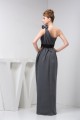 Sheath/Column One-Shoulder Long Chiffon Bridesmaid Dresses under 100 02010093 Sheath/Column One-Shoulder Long Chiffon Bridesmaid Dresses under 100 02010093