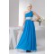 Chiffon One-Shoulder Sheath/Column Sleeveless One-Shoulder Bridesmaid Dresses 02010096