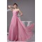 Most Popular Ruffles Strapless Chiffon Long Bridesmaid Dresses 02010106