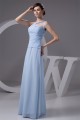 Sleeveless One-Shoulder Chiffon Long Bridesmaid Dresses 02010113