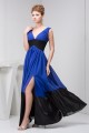 Sleeveless V-Neck Floor-Length A-Line Chiffon Long Bridesmaid Dresses 02010114