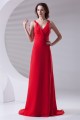 A-Line Chiffon Brush Sweep Train Long Red Chiffon Bridesmaid Dresses 02010120 A-Line Chiffon Brush Sweep Train Long Red Chiffon Bridesmaid Dresses 02010120