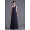 A-Line Chiffon One-Shoulder Long Bridesmaid Dresses 02010122