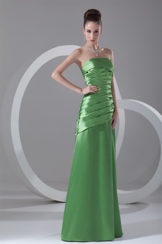 A-Line Floor-Length Pleats Strapless Sleeveless Long Bridesmaid Dresses 02010123 A-Line Floor-Length Pleats Strapless Sleeveless Long Bridesmaid Dresses 02010123