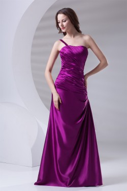 A-Line Sleeveless Floor-Length Long Purple Bridesmaid Dresses 02010128