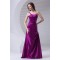 A-Line Sleeveless Floor-Length Long Purple Bridesmaid Dresses 02010128