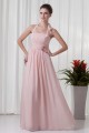 A-Line Sleeveless Floor-Length Ruched Halter Most Popular Long Bridesmaid Dresses 02010129 A-Line Sleeveless Floor-Length Ruched Halter Most Popular Long Bridesmaid Dresses 02010129