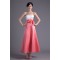 A-Line Ankle-Length Satin Soft Bridesmaid Dresses 02010136