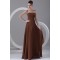 A-Line Sleeveless Long Chiffon Bridesmaid Dresses 02010140