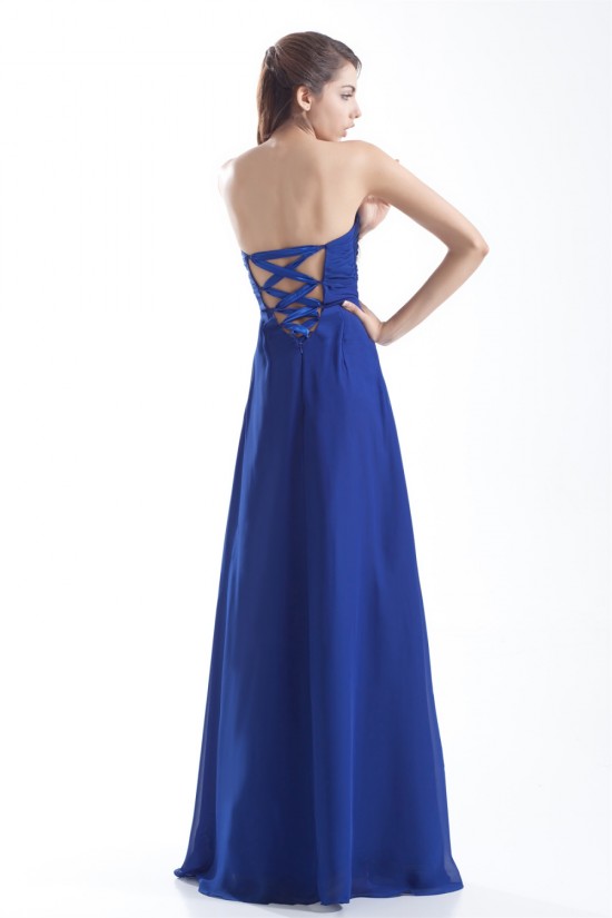 Hot Selling Pleats Strapless Long Blue Bridesmaid/Prom/Formal Evening Dresses 02010144 Hot Selling Pleats Strapless Long Blue Bridesmaid/Prom/Formal Evening Dresses 02010144