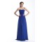 Hot Selling Pleats Strapless Long Blue Bridesmaid/Prom/Formal Evening Dresses 02010144