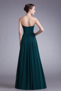 A-Line Strapless Floor-Length Long Bridesmaid Dresses 02010150