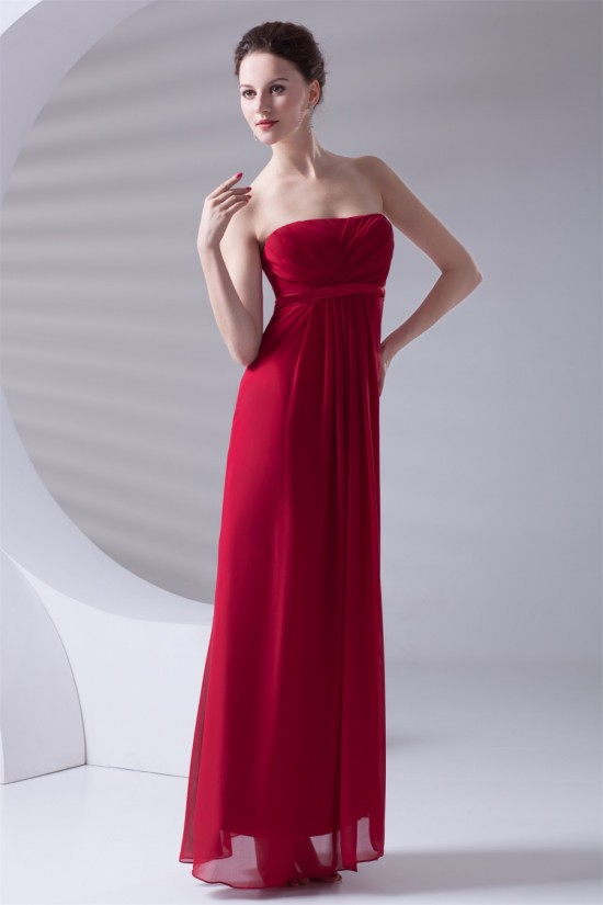 Criss Cross Chiffon Empire Strapless Maternity Long Red Maternity Bridesmaid Dresses 02010151 Criss Cross Chiffon Empire Strapless Maternity Long Red Maternity Bridesmaid Dresses 02010151