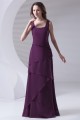 Floor-Length Chiffon Long Purple Bridesmaid Dresses 02010154 Floor-Length Chiffon Long Purple Bridesmaid Dresses 02010154