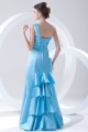 A-Line One-Shoulder Floor-Length Pleats Sleeveless Long Satin Bridesmaid Dresses 02010158 A-Line One-Shoulder Floor-Length Pleats Sleeveless Long Satin Bridesmaid Dresses 02010158
