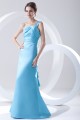 A-Line One-Shoulder Floor-Length Pleats Sleeveless Long Satin Bridesmaid Dresses 02010158 A-Line One-Shoulder Floor-Length Pleats Sleeveless Long Satin Bridesmaid Dresses 02010158