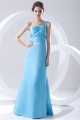 A-Line One-Shoulder Floor-Length Pleats Sleeveless Long Satin Bridesmaid Dresses 02010158 A-Line One-Shoulder Floor-Length Pleats Sleeveless Long Satin Bridesmaid Dresses 02010158