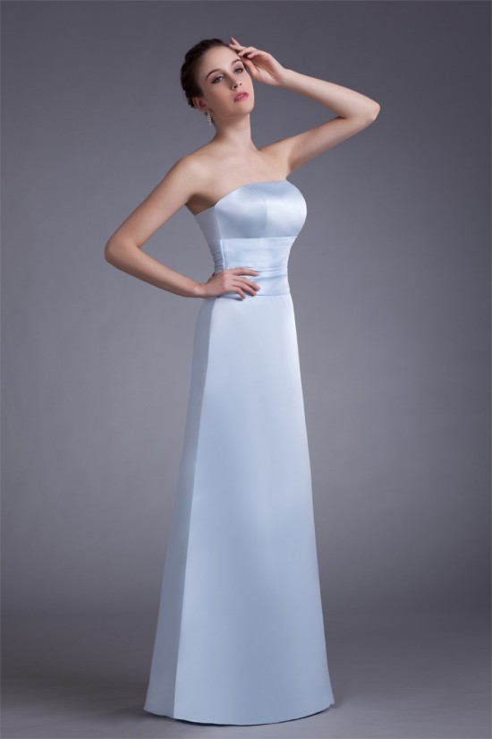 Floor-Length Strapless Pleats A-Line Sleeveless Long Bridesmaid Dresses under 100 02010160 Floor-Length Strapless Pleats A-Line Sleeveless Long Bridesmaid Dresses under 100 02010160