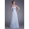 Floor-Length Strapless Pleats A-Line Sleeveless Long Bridesmaid Dresses under 100 02010160
