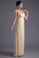Floor-Length V-Neck Bows A-Line Chiffon Bridesmaid/Prom/Formal Evening Dresses 02010162