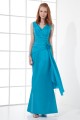 Floor-Length V-Neck Taffeta Handmade Flowers Bridesmaid Dresses 02010163 Floor-Length V-Neck Taffeta Handmade Flowers Bridesmaid Dresses 02010163