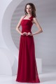 A-Line Halter Sleeveless Ruched Chiffon Long Red Bridesmaid Dresses 02010165 A-Line Halter Sleeveless Ruched Chiffon Long Red Bridesmaid Dresses 02010165