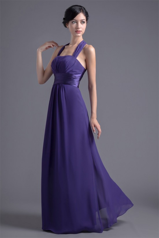 New Arrival Chiffon Sleeveless Ruched Long Bridesmaid Dresses 02010171 New Arrival Chiffon Sleeveless Ruched Long Bridesmaid Dresses 02010171